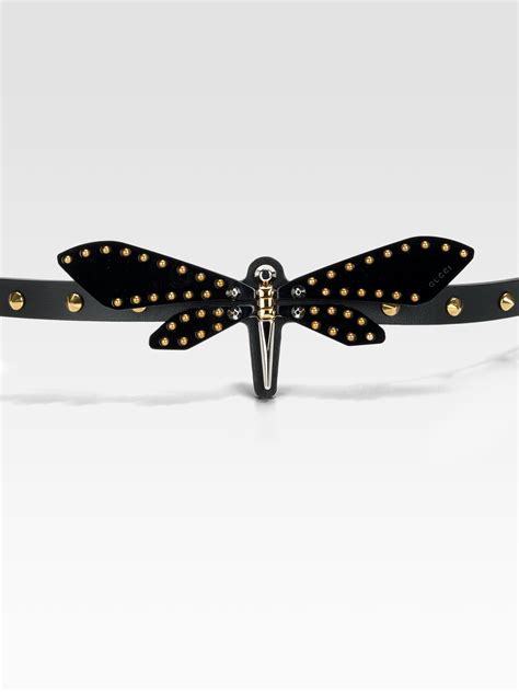 gucci dragonfly belt|gucci belts for women.